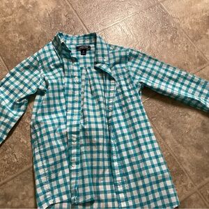 Boys Land’s End medium cotton shirt